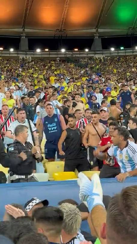 巴西阿根廷球迷冲突