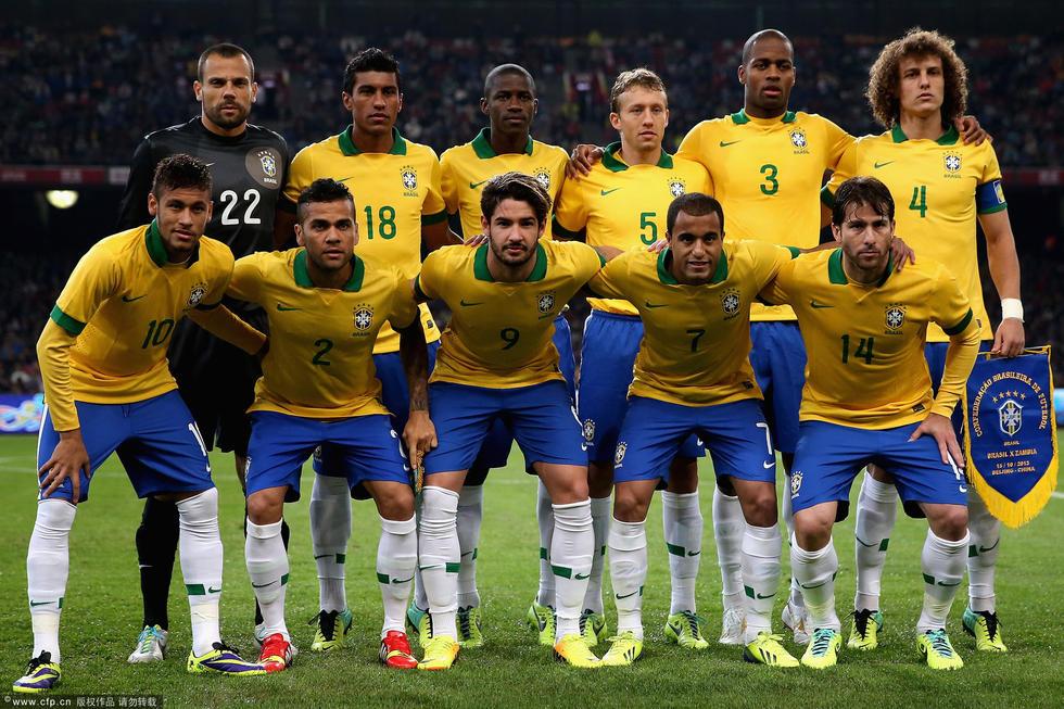 2014世界杯巴西队员