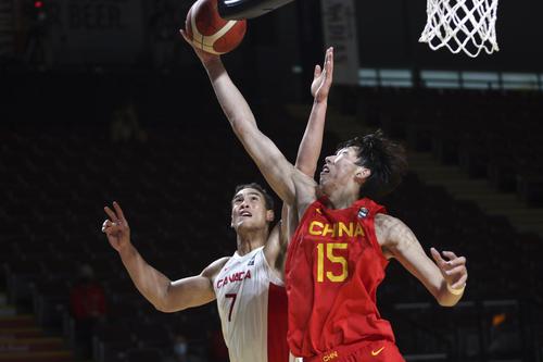 中国对加拿大篮球直播的相关图片